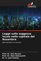 Dian Damayanti, Dr. Ir. Juni Gultom, Ir. Juni Gultom, Esti Royani - Legge sulla saggezza locale nella capitale del Nusantara