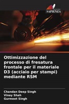 Vinay Shah, Chandan Deep Singh, Gurmeet Singh - Ottimizzazione del processo di fresatura frontale per il materiale D3 (acciaio per stampi) mediante RSM