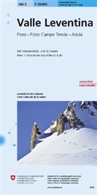 Bundesamt für Landestopografie swisstopo, Bundesamt für Landestopografie swisstopo - 266S Valle Leventina Schneespsortkarte