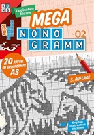 Conceptis Puzzles, Conceptis Puzzles - Mega-Nonogramm 02, 20 Teile. Bd.2