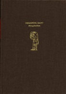 Immanuel Kant, Werner Stark - Forschungen und Materialien zur deutschen Aufklärung - FMDA I,6: Forschungen und Materialien zur deutschen Aufklärung / Abteilung I: Texte zur Philosophie der deutschen Aufklärung. Immanuel Kant: Mittagsbüchlein
