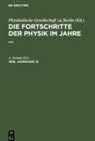 A. Krönig, Physikalische Gesellschaft zu Berlin - Die Fortschritte der Physik im Jahre ... - 1856, Jahrgang 12: Die Fortschritte der Physik im Jahre .... 1856, Jahrgang 12