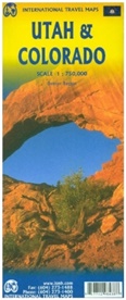 Utah Colorado 1:750 000