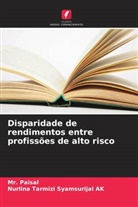 Paisal, Mr. Paisal, Nurlina Tarmizi Syamsurijal AK - Disparidade de rendimentos entre profissões de alto risco