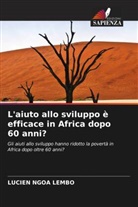 Lucien Ngoa Lembo - L'aiuto allo sviluppo è efficace in Africa dopo 60 anni?