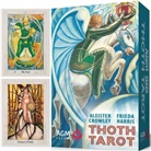 Aleister Crowley, Frieda Harris - Aleister Crowley Thoth Tarot (Standard Edition, English, GB), m. 1 Buch, m. 1 Beilage