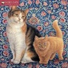Flame Tree Publishing, Lesley Anne Ivory - Ivory Cats By Lesley Anne Ivory Wall Calendar 2024 (Art Calendar)
