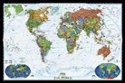 National Geographic Maps - National Geographic World Wall Map - Decorator - Laminated (46 X 30.5 In)