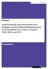 Anonymous - Entwicklung der Krankheitskosten für Endokrine und Stoffwechselerkrankungen in Deutschland. Eine Analyse der Jahre 2002, 2008 und 2015