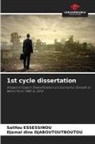 Djamal dine Djaboutoutboutou, Salifou Essessinou - 1st cycle dissertation