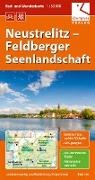 Klaus Klemmer - Rad- und Wanderkarte Neustrelitz - Feldberger Seenlandschaft 1 : 50 000