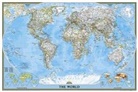 National Geographic Maps - National Geographic World Wall Map - Classic - Laminated (Poster Size: 36 X 24 In)
