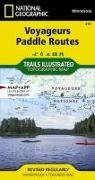 National Geographic Maps, National Geographic Maps - Trails Illustrated - Voyageurs Paddle Routes Map
