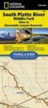 National Geographic Maps, National Geographic Maps - Trails Illustrated - South Platte River [Middle Fork], Alma to Elevenmile Canyon Reservoir Map