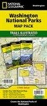 National Geographic Maps, National Geographic Maps - Trails Illustrated - Washington National Parks [map Pack Bundle]