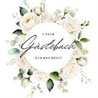 Sarah Rockstroh - Gästebuch zur Hochzeit mit weißen Rosen