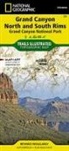 National Geographic Maps, National Geographic Maps - Trails Illustrated - Grand Canyon, North and South Rims Map [Grand Canyon National Park]
