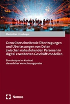 Maximilian Lupberger, Maximilian J Lupberger, Maximilian J. Lupberger - Grenzüberschreitende Übertragungen und Überlassungen von Daten zwischen nahestehenden Personen in digital erweiterten Geschäftsmodellen