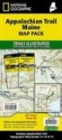 National Geographic Maps, National Geographic Maps - Trails Illustrated - Appalachian Trail: Maine [map Pack Bundle]