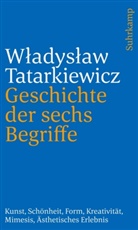 Wladyslaw Tatarkiewicz, Władysław Tatarkiewicz - Geschichte der sechs Begriffe