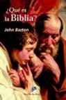 John Barton - ¿Qué es la Biblia?