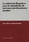 María Cristina Fernández Fernández - La asistencia financiera para la adquisición de acciones/participaciones propias