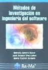 Marcela Genero Bocco, Mario G. . . . [et al. Piattini Velthuis - Métodos de investigación en ingeniería del software