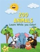 Indya King - Zoo Animals Coloring Book