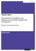 Angelina Spurk - Das deutsche Gesundheits- und Pflegesystem im Ländervergleich mit Skandinavien Pflege im internationalen Kontext