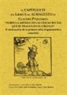 Pedro Arias Fernández, Claudio Ptolomeo, Luis A. Sáiz Montes - Almagesto sobre las medidas de las lineas rectas que se tratan en el circulo