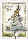 Postkarte. Sweet Memories. Fr&ouml;hliche Ostern! / hoch