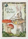 Postkarte. Sweet Memories. Fr&ouml;hliche Ostern! / hoch