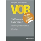 Georg Holl, Hinrich Poppinga - VOB im Bild - Tiefbau- und Erdarbeiten - mit E-Book, m. 1 Buch, m. 1 Beilage