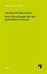 Gottfried Wilhelm Leibniz, Ernst Cassirer - Neue Abhandlungen über den menschlichen Verstand