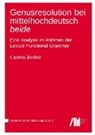 Carsten Becker - Genusresolution bei mittelhochdeutsch beide