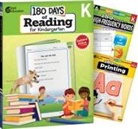Jesse Hathaway, Multiple Authors, Chandra Prough, Chandra C Prough, Shell Education - 180 Days Reading, High-Frequency Words, & Printing Grade K: 3-Book Set