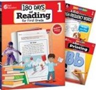 Multiple Authors, Shell Education - 180 Days Reading, High-Frequency Words, & Printing Grade 1: 3-Book Set