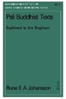 Rune E A Johansson - Pali Buddhism Texts Nims14