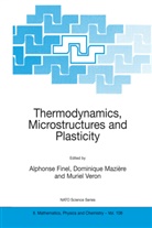 Alphonse Finel, Dominiqu Mazière, Dominique Mazière, Muriel Veron - Thermodynamics, Microstructures and Plasticity
