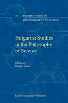 Dimitri Ed Ginev, Dimitur Ginev, Ginev, D Ginev, D. Ginev - Bulgarian Studies in the Philosophy of Science