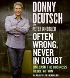 Donny Deutsch, Donny/ Knobler Deutsch, Peter Knobler - Often Wrong, Never in Doubt