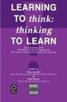 Centre for Educational Research and Inno, Peter Davies, Stuart Maclure, P. Davies, Peter Davies, S. Maclure... - Learning to Think