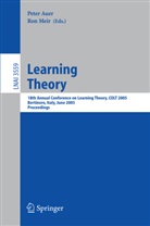 Peter Auer, Meir, Meir, Ron Meir - Learning Theory