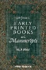 Bland, M Bland, Mark Bland, Mark (Demontfort University Bland, Bland Mark - GUIDE TO EARLY PRINTED BOOKS MAN