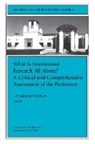 Ir, LaNasa S, Lanasa S., S. Lanasa S., J. Fredericks Volkwein, Volkwein Jf... - Institutional Rsrch 104 Al and Comprehensive Assessment of the