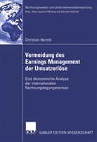 Christian Herold - Vermeidung des Earnings Management der Umsatzerlöse