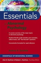 Getzfeld, Andrew Getzfeld, Andrew R Getzfeld, Andrew R. Getzfeld - Essentials of Abnormal Psychology