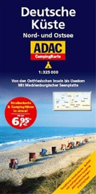ADAC Karte: ADAC Karte Deutsche Küste, Nord- und Ostsee