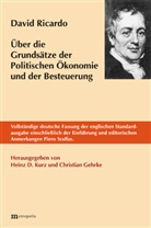 David Ricardo, Christian Gehrke, Heinz D Kurz, Heinz D. Kurz - Über die Grundsätze der Politischen Ökonomie und der Besteuerung
