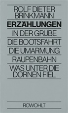 Rolf D. Brinkmann, Rolf Dieter Brinkmann - Erzählungen